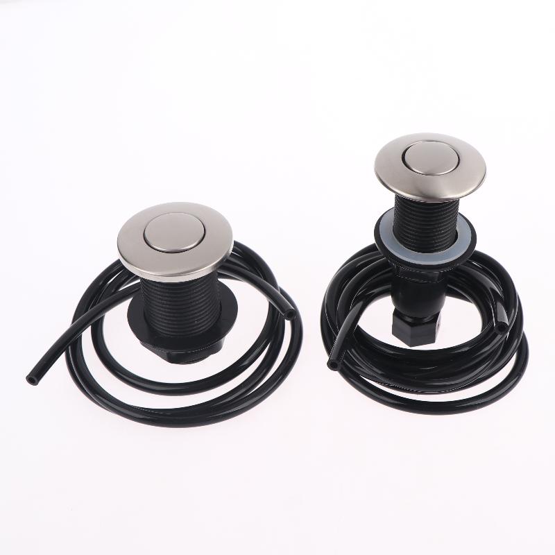 On/Off Push Air Button Switch For Bath Spa Jet Tub Disposal Tubing Pneumatic Air Pressure Switch Knob Kit Home Tools