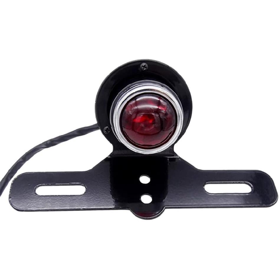 AIVYNA Motorcycle Red Brake Tail Rear Light Turn Signal Brake Lights 12V for Harley Chopper Bobber Custom Cafe Racer