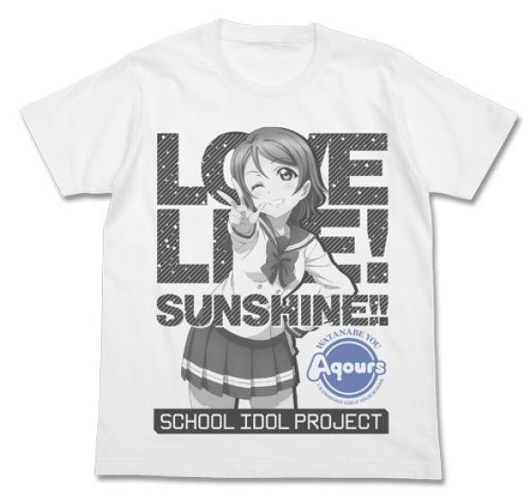 

COSPA Love Live Sunshine You Watanabe T-shirt M size White 0366-1020