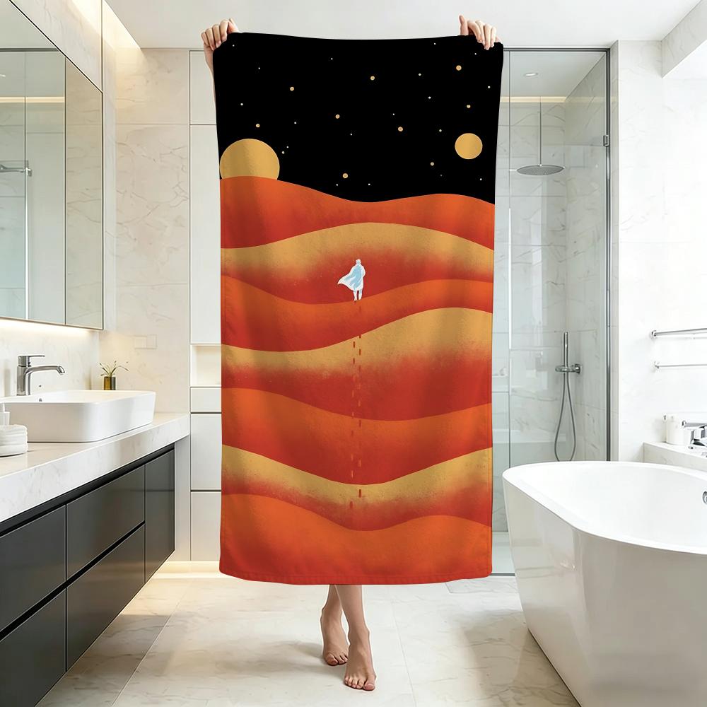 Fantasy D-DuneS Serviette Qualité Hôtel Cinq Étoiles Écologique Ultra Douce Épaisse Serviettes & Serviettes de Plage