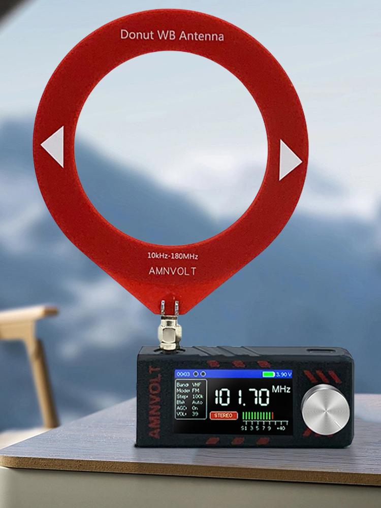 SI4732 0.5-108mhz LSB USB AM FM FM/AM Radio with Antenna HF SW MW VHF Radio Portable Radio All Band Radio Receiver