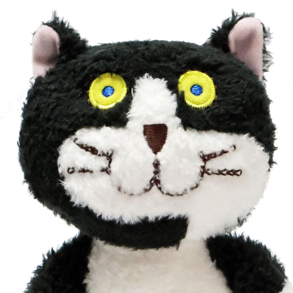 Manhattaners S-Size Plush Toy, BlackWhite 