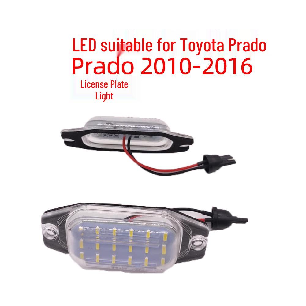 

2-Pack 18-LED Black License Plate Lights for Toyota Prado (2010-2016)
