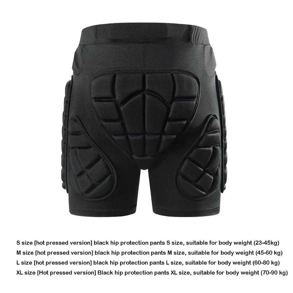 EVA Hip Protection Pants Shock Absorption Breathable Hip Protector Butt Protection Fall Prevention Hip Paddeds