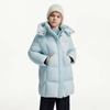 Tanboer Unisex Kids' Detachable Hood Mid-length Warm Down Jacket TC61530728