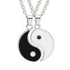 Couple Bracelet Friendship Bangle Necklace Chain Adjustable Relationship Yin Yang