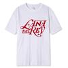 Lana Del Rey Harajuku Casual Anime T-shirt Hip Hop Mangacomic Tshirt Cute Cartoon 100% Cotton Tee-shirt PrintwoT Shirt