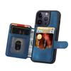 Business Wallet RFID Cards Solt Phone Case For iPhone 14 15 Pro Max 14Pro 13 12 11 Card Holder Shockproof Slim Flip Bag Cover