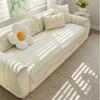 Living Room Decoration All-Season Irregular Shape Sofa Cushion Non-Slip Seat Pad Straight Sofa Soft Universal Sofa Cover Towel