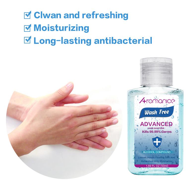 Hand Sanitizer Rinsefree Dry Quickly Antibacterial Alcohol