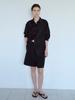 TEXT ROOM Satin Shorts_Black