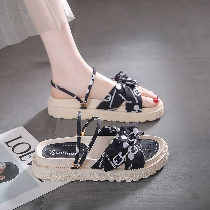 Женские тапочки шлепанцы летние легкие сандалии с открытым носком милые молодежные женские балетки уличная пляжная повседневная обувь 35 2700₽