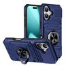 Fit iPhone 17 Phone Card Case,Tough Kickstand Shockproof Wallet Case with Card Holder for iPhone 17 6.3 Inch Phone Cover