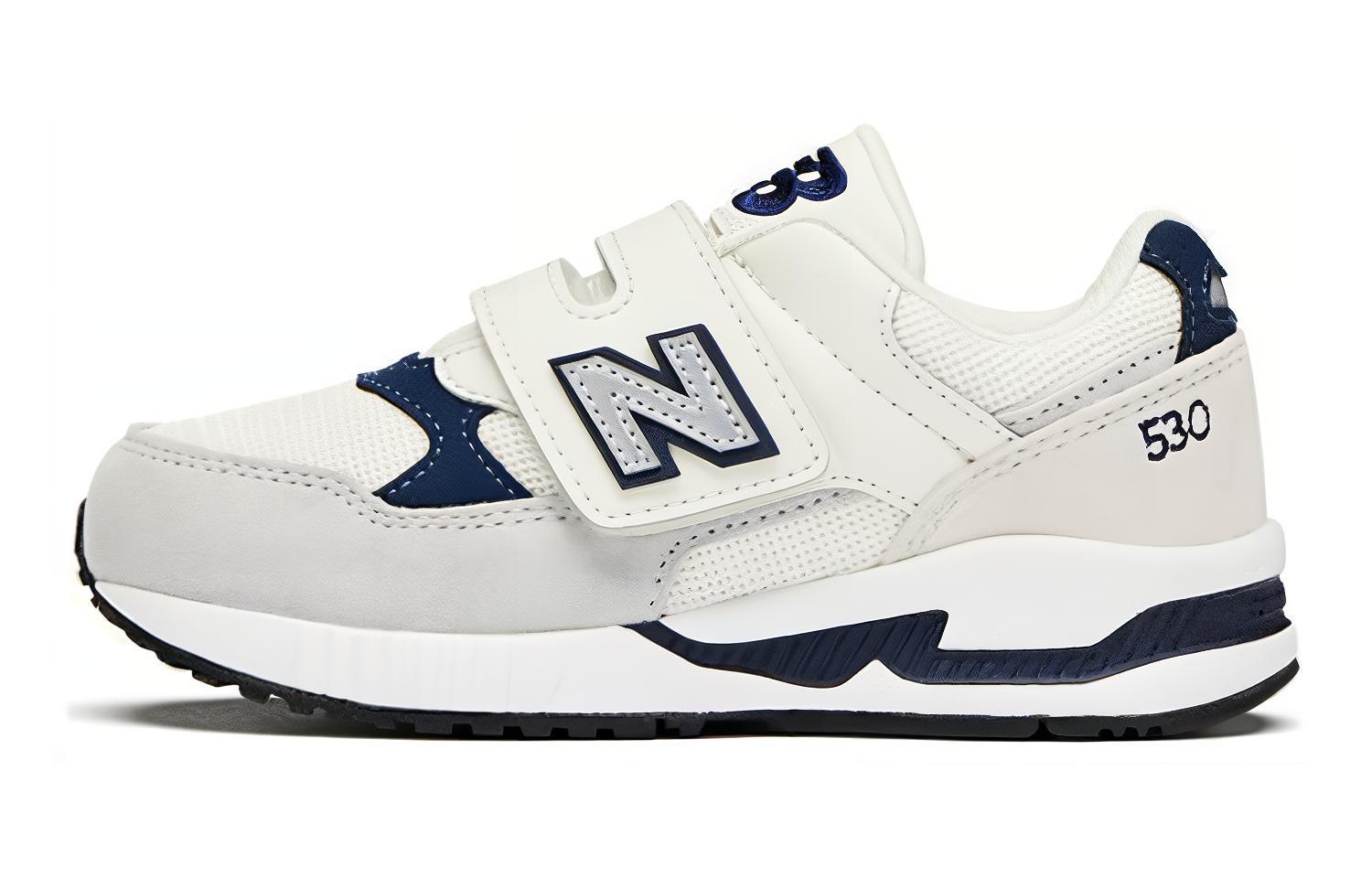 

New Balance NB 530 Cushioning Breathable Low top Kids Lifestyle Shoes Light Gray Children Aged 3 7 Years Old KV530SRP 31
