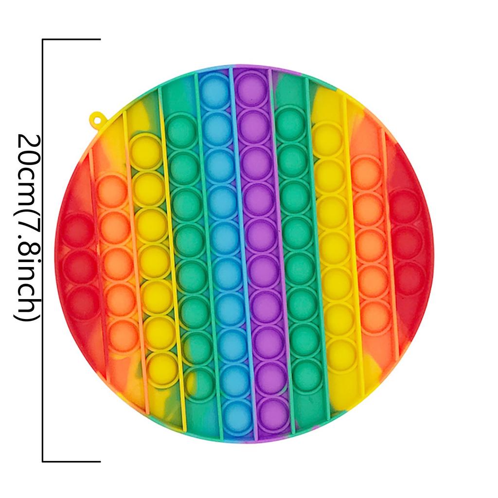 1PC Push Bubble Sensory Toy Special Needs Stress Reliever