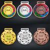 Marathon Gold Winner Award Medals With Neck Ribbon 3D Running Runner 1St 2Nd Trophy Various Sport Souvenir Prize Gift Customized
