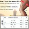 JERN Knee Compression Sleeve - Knee Brace, for Knee Pain, for Men & Women, Knee Support for Running, Weightlifting, Gym, Workout, Sports – (1 Pac