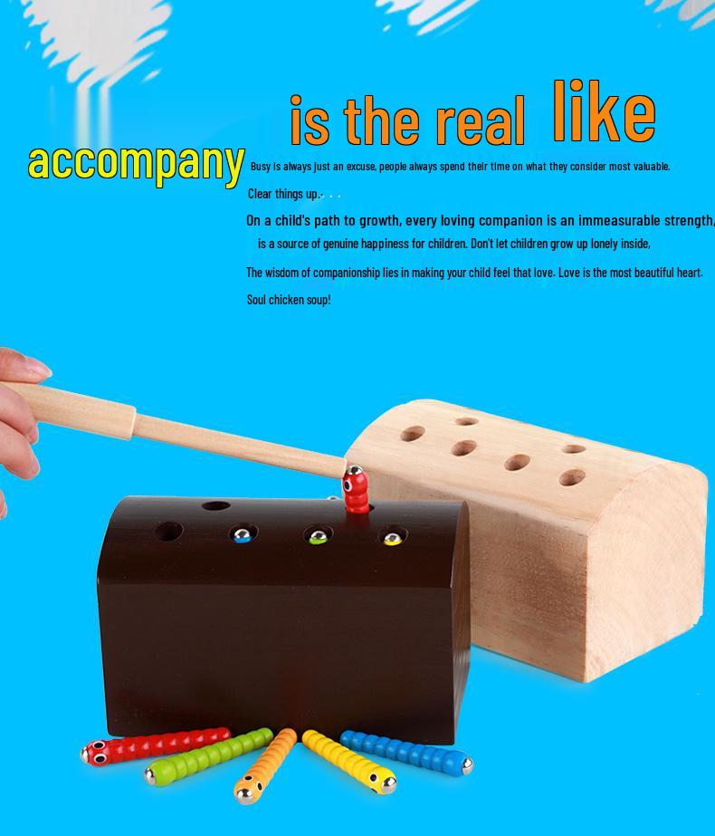 Magnetic Bug Catching Game: Fun Educational Toy for Kids