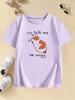 angry Cat Graphic Kids Tshirts Summer Short Sleeve Tees Cartoon Boys Girls Clothes Kawaii Kitten Tops Y2K Tshirt