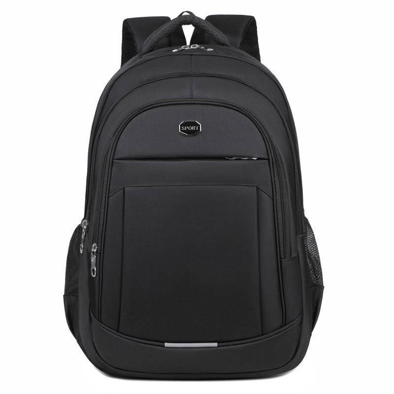 New LOGO Printable Business Backpack, Large Capacity Leisure Travel Backpack, Simple and Lightweight Computer Backpack чёрный