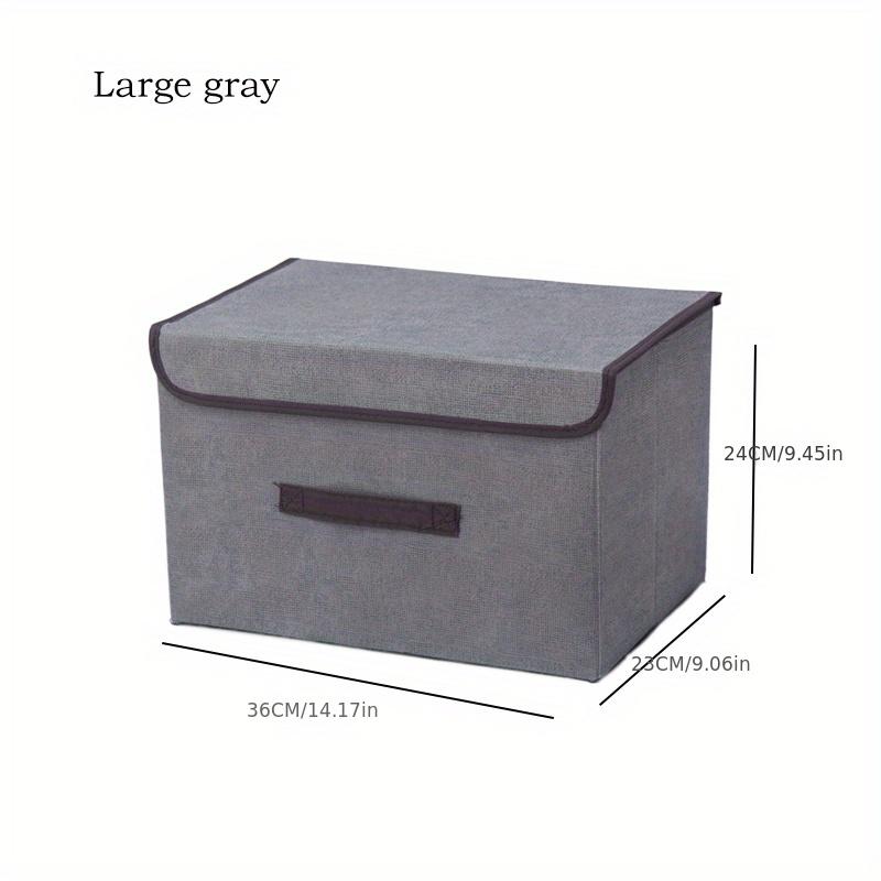 Dust-proof Storage Box Which Can Be Folded And Combined Multi-function Storage Basket For Wardrobe Clothes Book Cosmetics Toys