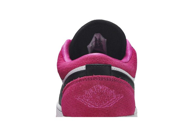 Air Jordan 1 Low SE GS 'Black Active Fuchsia'