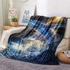 Tuna Print Flannel Blanket, High quality Comfortable for All Seasons, Home Decor, Warmth and Comfort, Perfect for Christmas Gifts
