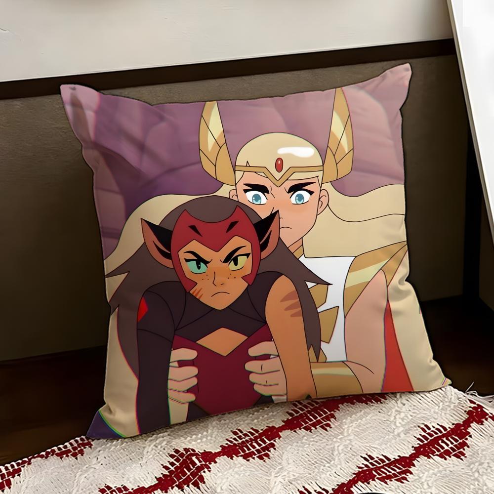SSheRa and the Princesses of Power Cushion Cover Reversible Soft Durable PillowCover Home MultiScene Use for Daily Comfort