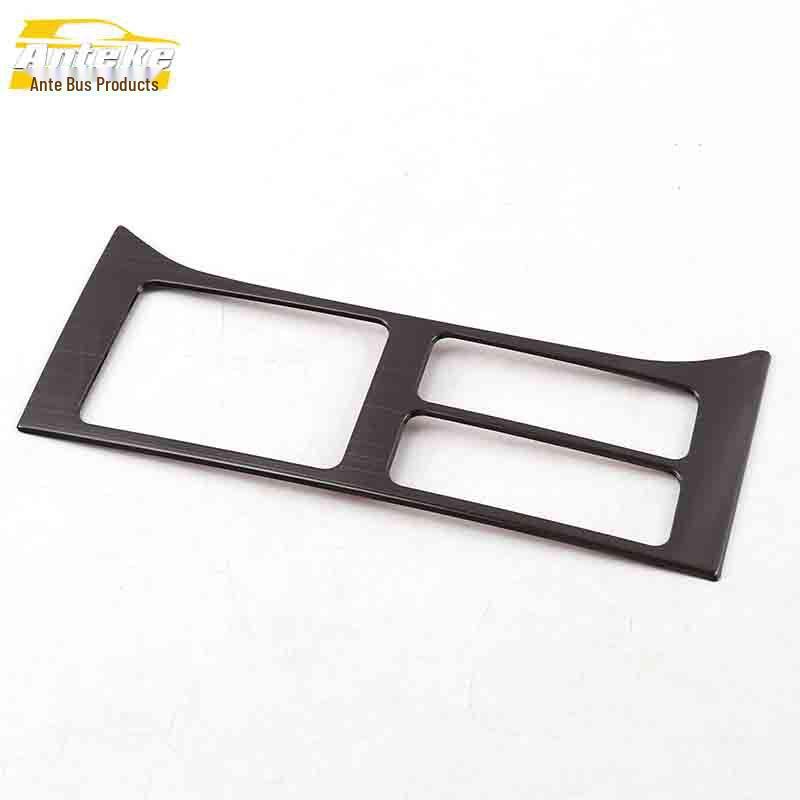 GS8 Gear Shift Seat Heating Button Decorative Stainless Steel Sticker Accessory