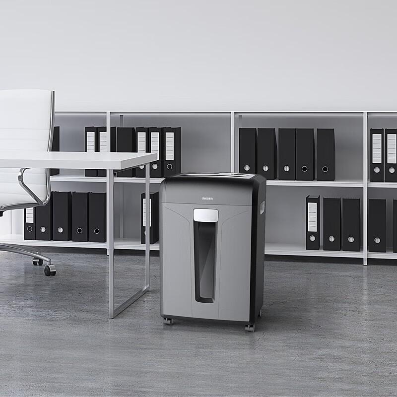 Deli 4-Level Security Commercial Paper Shredder CN Plug (adapter Included)