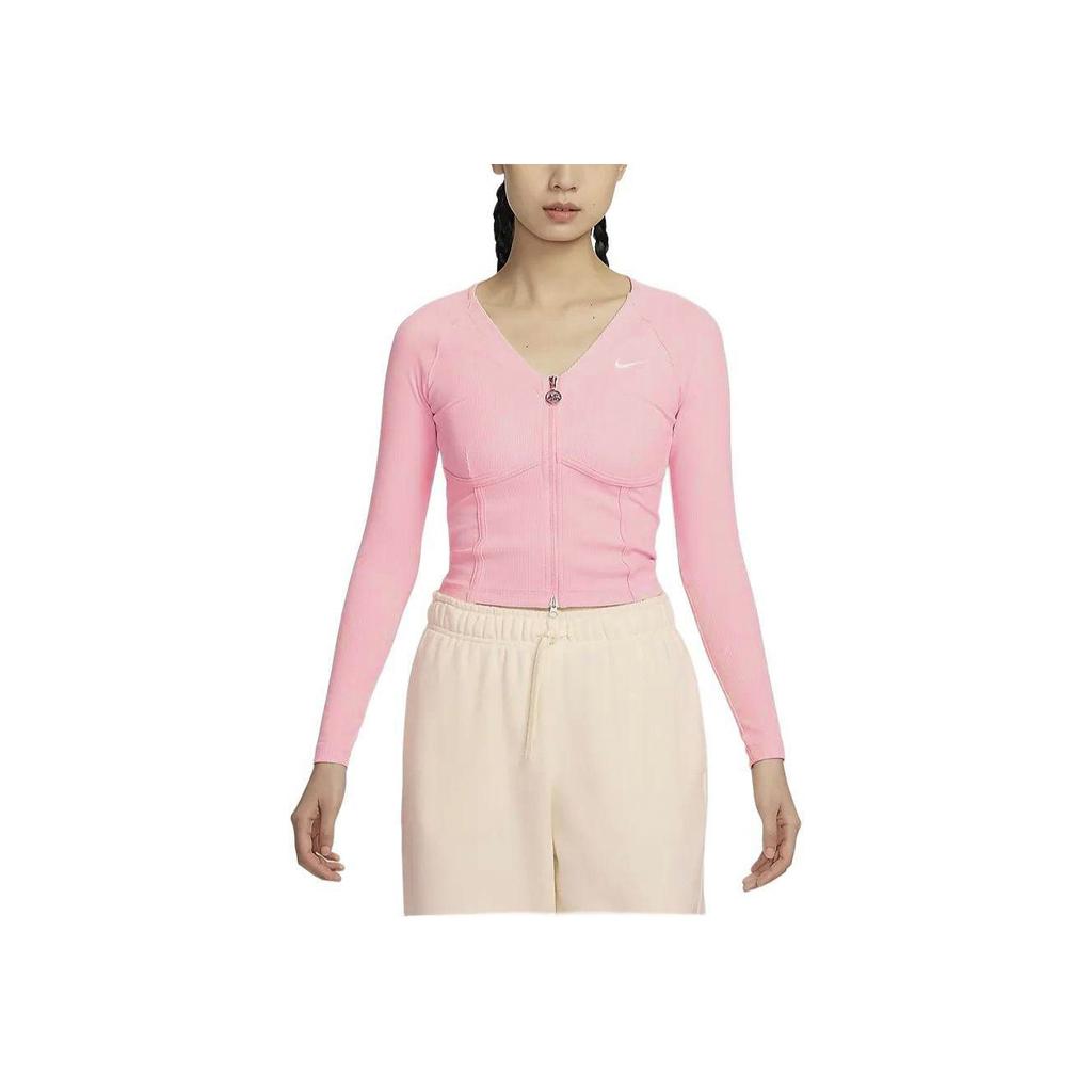 New Nike SS24 T Shirt Women's Medium Soft Pink HF1133-631