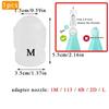 1/3PCS Icing Piping Bag Russian Nozzle Converter Coupler Cake Cream Pastry Bag Nozzle Adapter For Cupcake Fondant Cookie