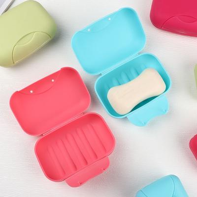 Waterproof Leakproof Soap Box Travel Plastic Soap Case Box Cover Soap Holder Container High Quality Soap Dishes With Lock