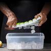 14 Cube Easy Release Silicone Ice Tray Mold with Lid for Refreshing Drinks