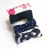 European & American Kids' Rabbit Ears Headband Set: 3-Piece Infant Bow Hair Accessories for Boys & Girls