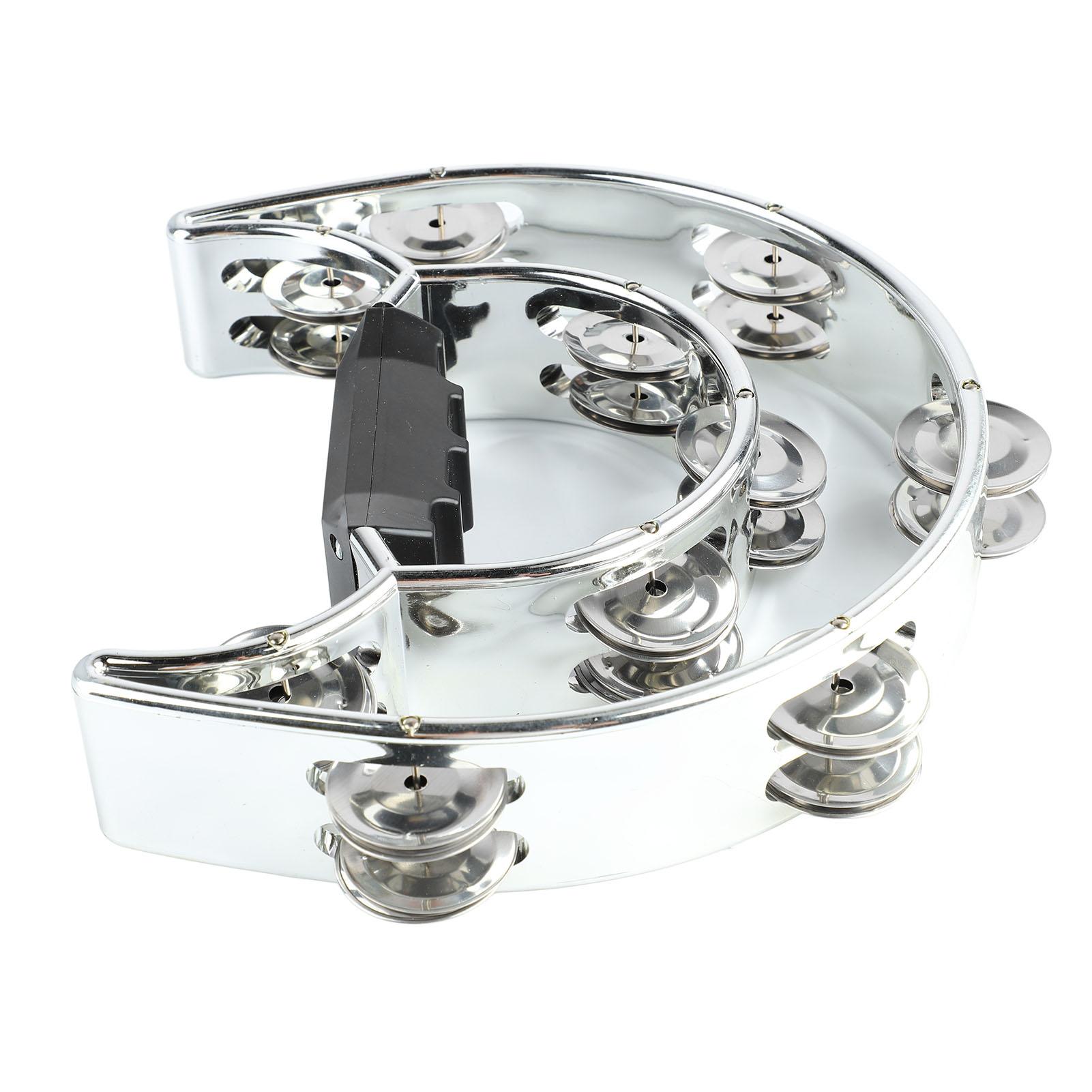 

Бубен Двурядный 22см Перкуссия Джинглы Ручной Инструмент для Вечеринки Выступления