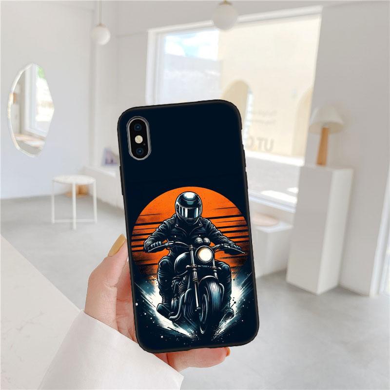 Motorcycle Racing Phone Case for Samsung Galaxy Note 8 9 10 20 S23 S24 S25 Ultra FE + Plus Edge Lite