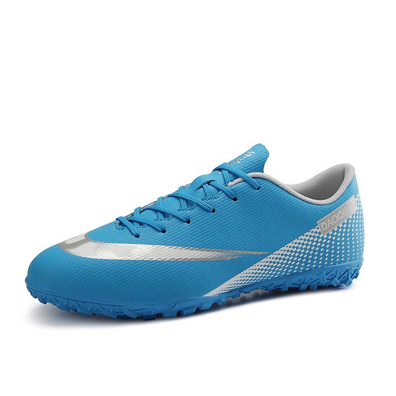 Large Size 32-47 Low Top Football Shoes Men's Broken Nails Children's Women's Training Shoes Teen Students AG Long Nails TF