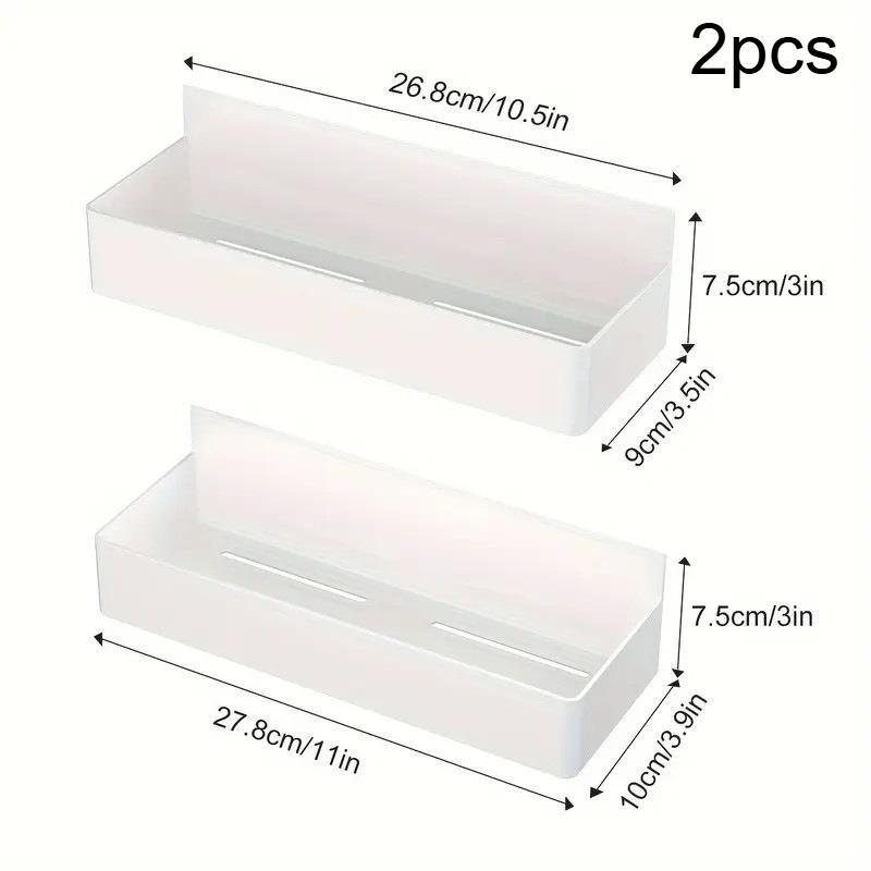 

2/4Pack Magnetic Storage Baskets for Refrigerator Side – No-Drill Wall-Mounted Spice Racks,Kitchen Organizer for Washing Machine