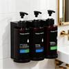 Dispensador de Sabão e Shampoo de Dupla Cabeça 300ML Sem Furos