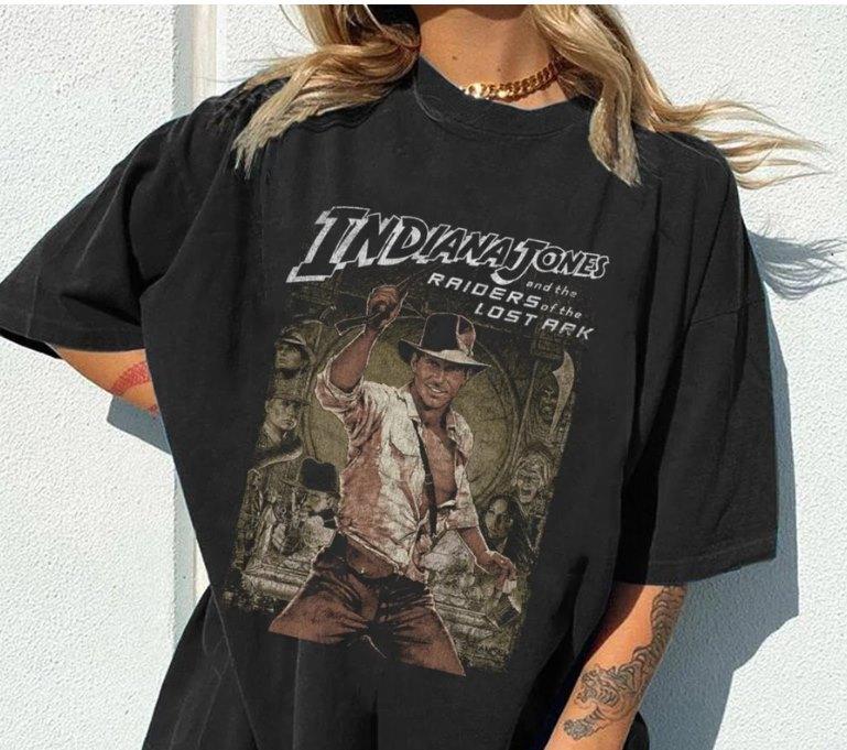 

Indiana Jones, Lost Ark, Adventure Movie shirt M