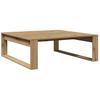 Artisan Oak Coffee Table 100 x 100 x 35 cm Engineered Wood