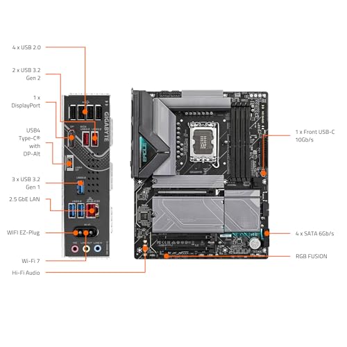 GIGABYTE Z890 EAGLE WIFI7 ATX Motherboard MB6599