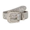 Trendy Y2K Rhinestone Buckle Wide Waist Belt Chain for Women