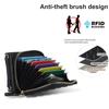 Crossbody Lanyard Leather Zipper Wallet Card Phone Case for Samsung Galaxy Z Flip 7 6 5 4 3 Flip6 Flip5 Flip4 Wrist Rope Cover
