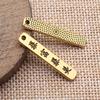 Tag Charm Pendant Chinese Wishing Words Good Fortune For DIY Bracelet Necklace Oriental Lucky Jewelry Making Supplies
