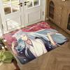 Kamisama Kiss Floor Mat Soft Thickened Absorbent Non-Slip Bedroom Living Room Door Mat Home Decor Flannel Rugs