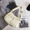 Harajuku Vintage Umhängetaschen Große Kapazität Umhängetasche Mode Teenager Messenger Bag Damen