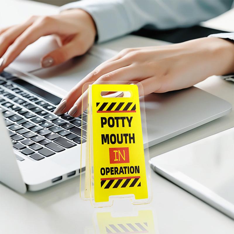 Acrylic Desk Sign "Leave Me Alone, I'M Busy" Humorous Office Decor Unisex Gift For Coworkers Desktop Ticket Clip