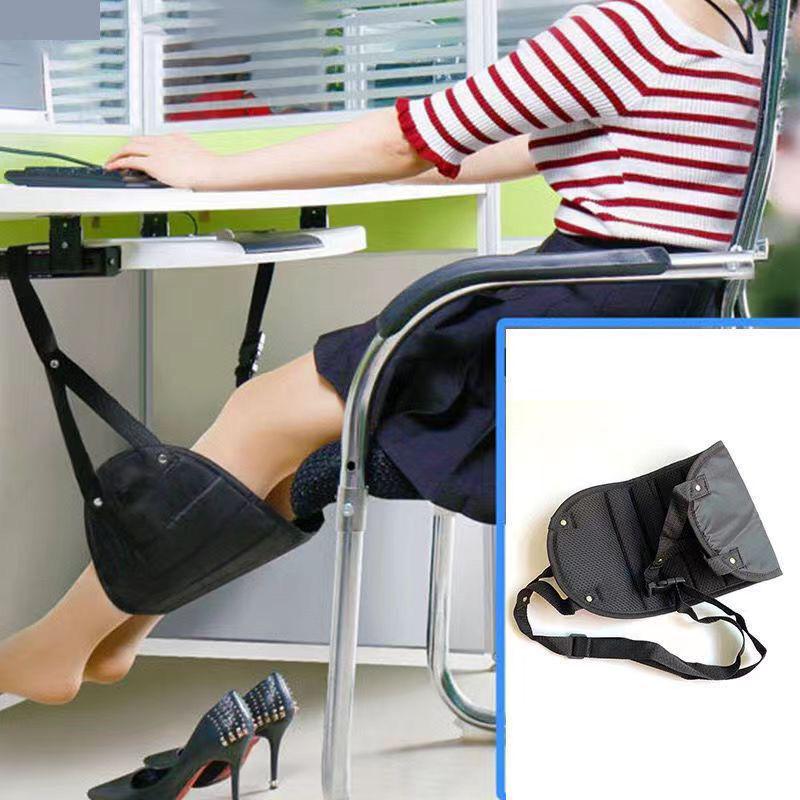 Compact Footrest Hammock for Travel: Perfect for Office, Train, or Plane Use